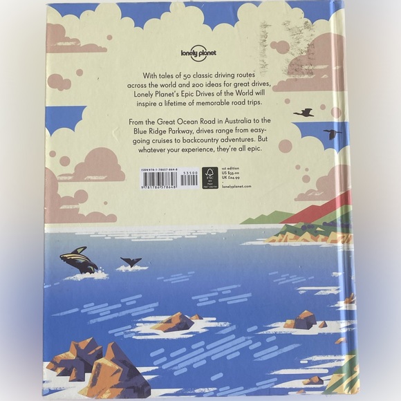 Lonely Planet Epic Drives of the World Coffee Table Book - Picture 2 of 13